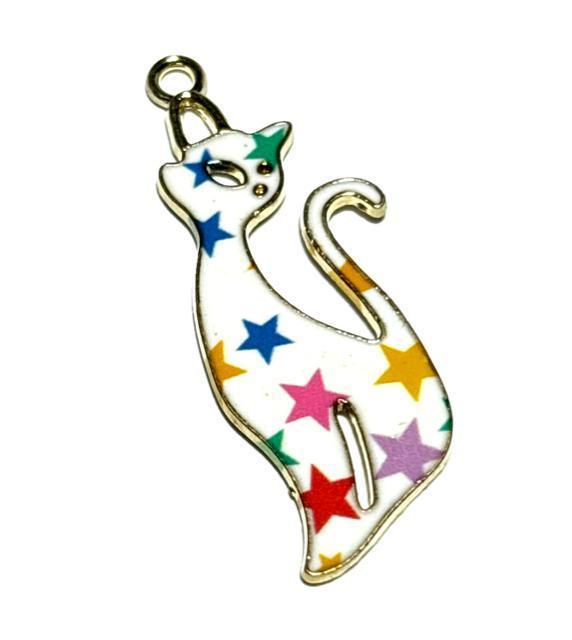 860 星デザインの猫ちゃん 1個 ねこネコ 金属チャーム アクセサリーパーツ < ペット/手芸/園芸 860 星デザインの猫ちゃん 1個 ねこネコ 金属チャーム アクセサリーパーツ < ペット/手芸/園芸の