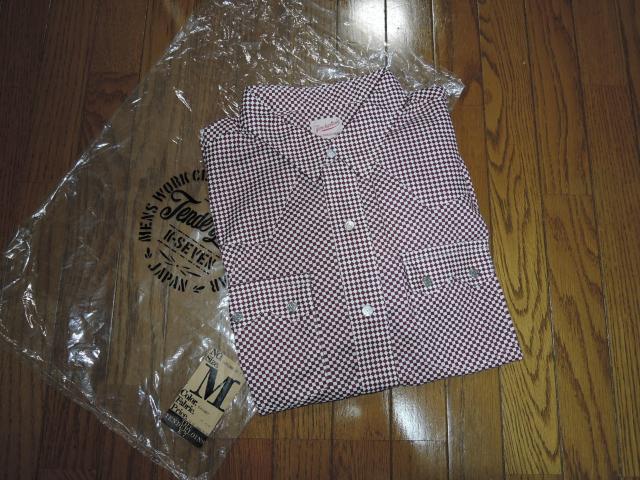 �V�i TENDERLOIN �e���_�[���C�� SADDLEMAN SHT �E�G�X�^���V���c M �`�F�b�N �`�F�b�J�[�t���b�O  �� �u�����h�� 