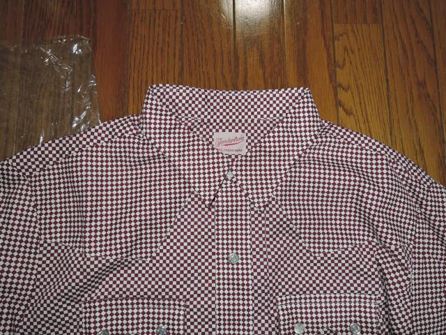 �V�i TENDERLOIN �e���_�[���C�� SADDLEMAN SHT �E�G�X�^���V���c M �`�F�b�N �`�F�b�J�[�t���b�O �� �u�����h�� 