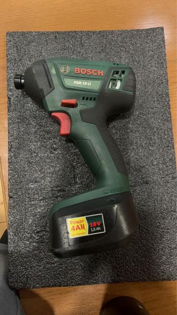 完動品!BOSCH ボッシュ インパクトドライバー PDR18LI-1B < ペット/手芸/園芸 完動品!BOSCH ボッシュ インパクトドライバー PDR18LI-1B < ペット/手芸/園芸の