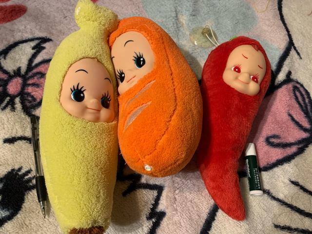 バナナ たらこキューピー マスコットキーホルダー ぬいぐるみ 3体セット 送料無料 < おもちゃ バナナ たらこキューピー マスコットキーホルダー ぬいぐるみ 3体セット 送料無料 < おもちゃの