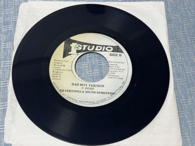 STUDIO 1 C. DODD & SILVER TONES / BAD BOY BAD BOY (7�C���` ���R�[�h) �� CD/DVD/�r�f�I�� 