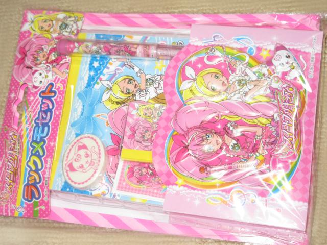 未開封☆スイートプリキュア*ラックメモセット*文房具セット < アニメ/コミック/キャラクター  未開封☆スイートプリキュア*ラックメモセット*文房具セット  < アニメ/コミック/キャラクターの