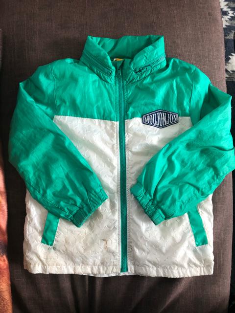 MOUJONJON☆薄手パーカー☆シャカシャカ☆星柄☆110cm < ブランド  MOUJONJON☆薄手パーカー☆シャカシャカ☆星柄☆110cm  < ブランドの