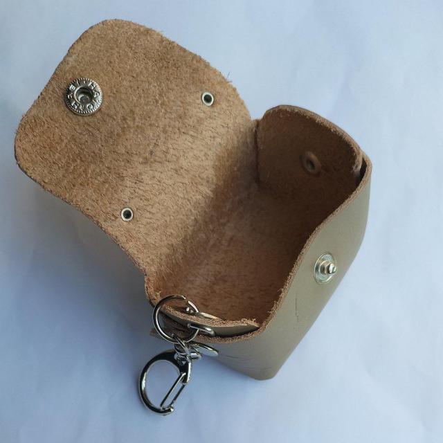 DIY 本革 ミニバッグ くすみゴールド キーホルダー < ペット/手芸/園芸  DIY 本革 ミニバッグ くすみゴールド キーホルダー < ペット/手芸/園芸の