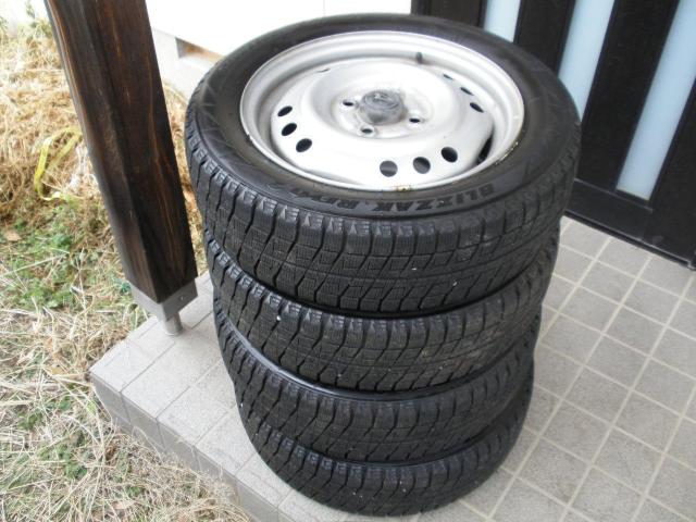 軽自動車に最適サイズ稀少14インチ信頼BSスタッドレス&ホイル < 自動車/バイク 軽自動車に最適サイズ稀少14インチ信頼BSスタッドレス&ホイル < 自動車/バイク