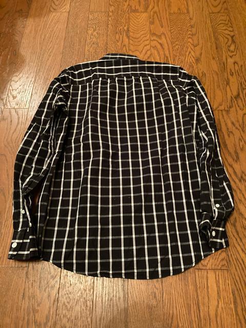 saturdays surf nyc サタデーズサーフニューヨーク チェック シャツ ブラック 古着 ロンハーマン  < 男性ファッション  saturdays surf nyc サタデーズサーフニューヨーク チェック シャツ ブラック 古着 ロンハーマン  < 男性ファッションの