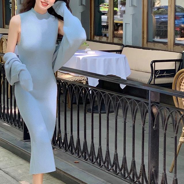 送料無料 新品 ニットワンピース アンサンブルレディース < 女性ファッション  送料無料 新品 ニットワンピース アンサンブルレディース < 女性ファッションの