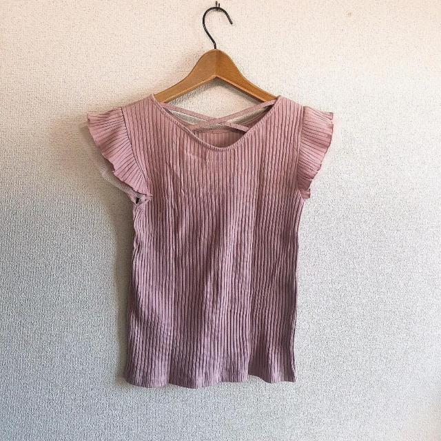 ◆AG by aquagirl/エージーバイアクアガール◆袖チュールノースリカットソー★ピンクM*高見えアイテム♪ < ブランド ◆AG by aquagirl/エージーバイアクアガール◆袖チュールノースリカットソー★ピンクM*高見えアイテム♪ < ブランドの