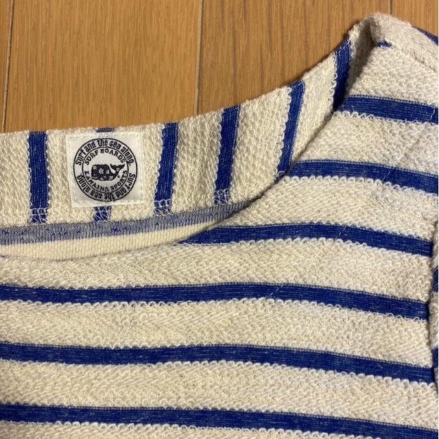LAHAINA SPORTS HAWAI I ラハイナスポーツハワイ/サーフ系ボーダー柄トップス/アメカジファッション/サイズM < 女性ファッション  LAHAINA SPORTS HAWAI I ラハイナスポーツハワイ/サーフ系ボーダー柄トップス/アメカジファッション/サイズM < 女性ファッションの