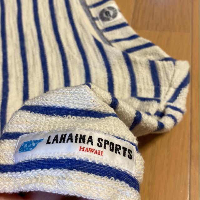 LAHAINA SPORTS HAWAI I ラハイナスポーツハワイ/サーフ系ボーダー柄トップス/アメカジファッション/サイズM < 女性ファッション  LAHAINA SPORTS HAWAI I ラハイナスポーツハワイ/サーフ系ボーダー柄トップス/アメカジファッション/サイズM < 女性ファッションの
