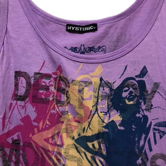 ヒステリックグラマー DAMコラボ ロゴ プリント 総柄 ノースリーブ トップス < ブランド ヒステリックグラマー DAMコラボ ロゴ プリント 総柄 ノースリーブ トップス < ブランドの