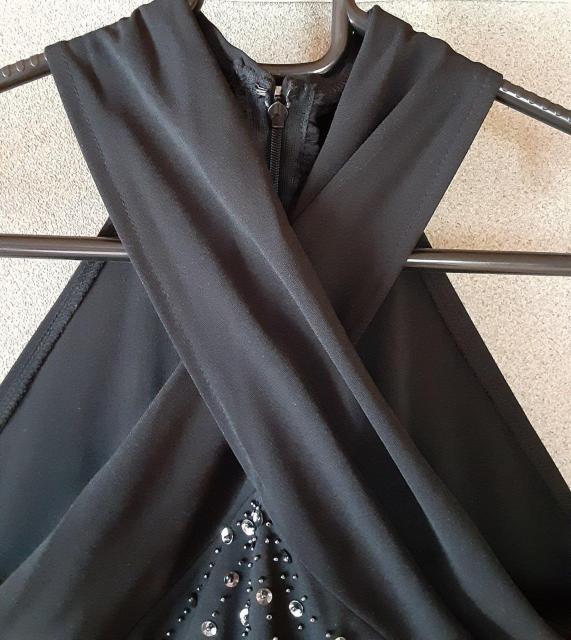 ドレス パーティードレス フォーマル パーティー 結婚式 ブラック 黒 ワンピース 11号 L イブニングドレス カクテルドレス < 女性ファッション  ドレス パーティードレス フォーマル パーティー 結婚式 ブラック 黒 ワンピース 11号 L イブニングドレス カクテルドレス < 女性ファッションの