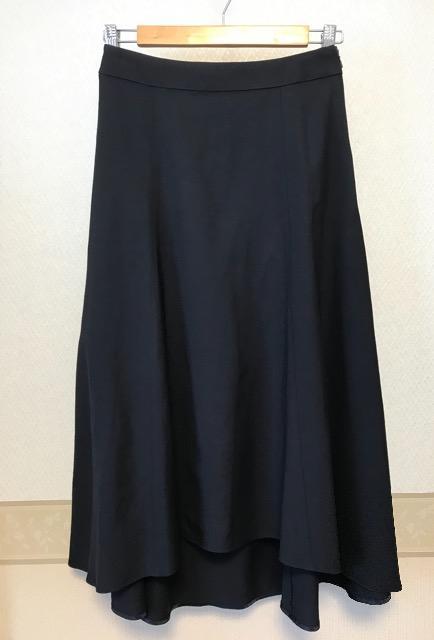 SPLENDINA アシメフレアースカート 紺 < 女性ファッション  SPLENDINA アシメフレアースカート 紺 < 女性ファッションの