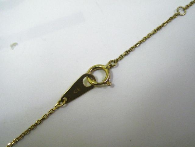 K18 18_Cv` `F[ lbNX _C130.26ct40cm  ANZT[/v 
