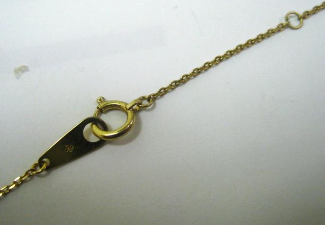 K18 18_Cv` `F[ lbNX _C130.26ct40cm  ANZT[/v 
