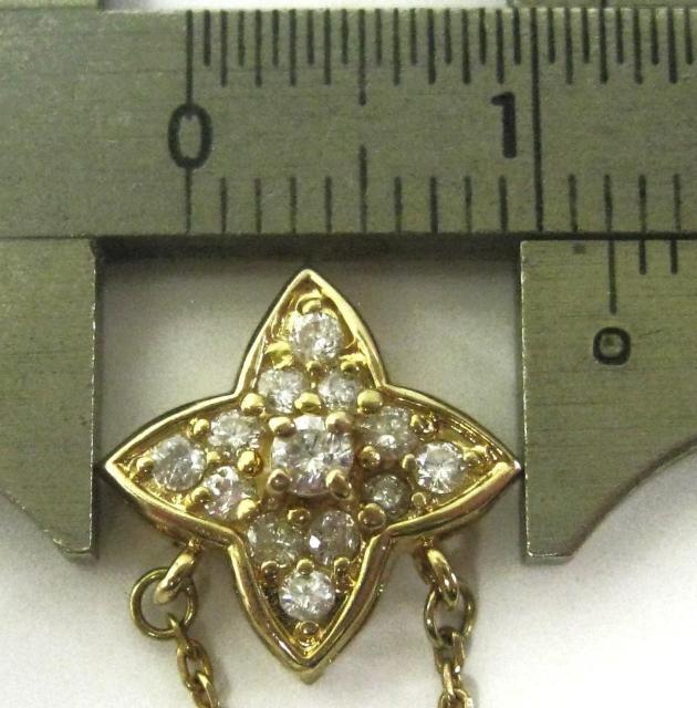 K18 18_Cv` `F[ lbNX _C130.26ct40cm  ANZT[/v 