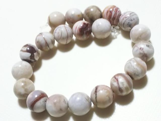 お得意さま感謝Day★天然石★メキシコアゲート ラウンド10mm 半連 < 女性アクセサリー/時計  お得意さま感謝Day★天然石★メキシコアゲート ラウンド10mm 半連  < 女性アクセサリー/時計の
