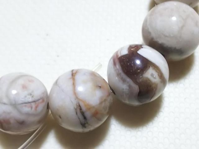 お得意さま感謝Day★天然石★メキシコアゲート ラウンド10mm 半連 < 女性アクセサリー/時計  お得意さま感謝Day★天然石★メキシコアゲート ラウンド10mm 半連 < 女性アクセサリー/時計の