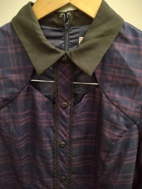 Ank Rouge☆チェック柄長袖ワンピ < ブランド Ank Rouge☆チェック柄長袖ワンピ < ブランドの