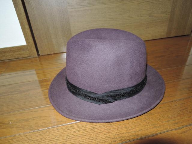 5351 Pour Les Hommes 5351プールオム ハット リボン WOOL HAT < ブランド 5351 Pour Les Hommes 5351プールオム ハット リボン WOOL HAT < ブランドの
