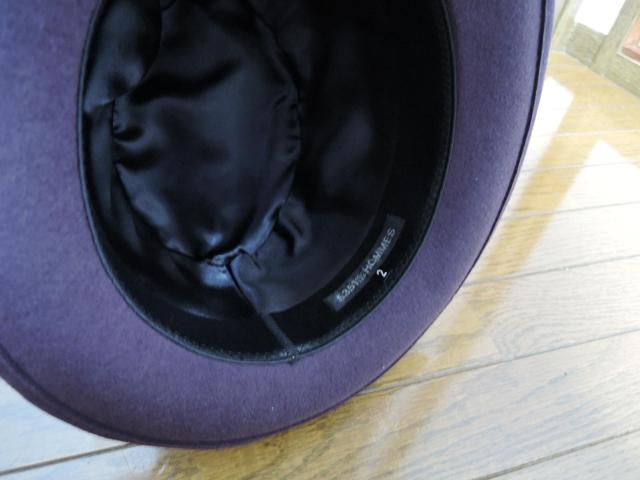 5351 Pour Les Hommes 5351プールオム ハット リボン WOOL HAT < ブランド 5351 Pour Les Hommes 5351プールオム ハット リボン WOOL HAT < ブランドの