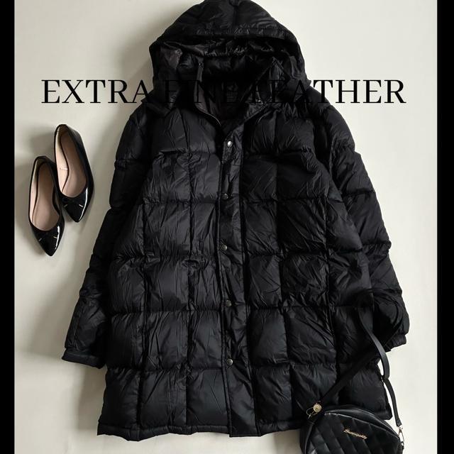 ◆美品◆大きいサイズ◆エクストラファインフェザー◆ロングダウン◆5L程度◆ < 女性ファッション ◆美品◆大きいサイズ◆エクストラファインフェザー◆ロングダウン◆5L程度◆ < 女性ファッションの