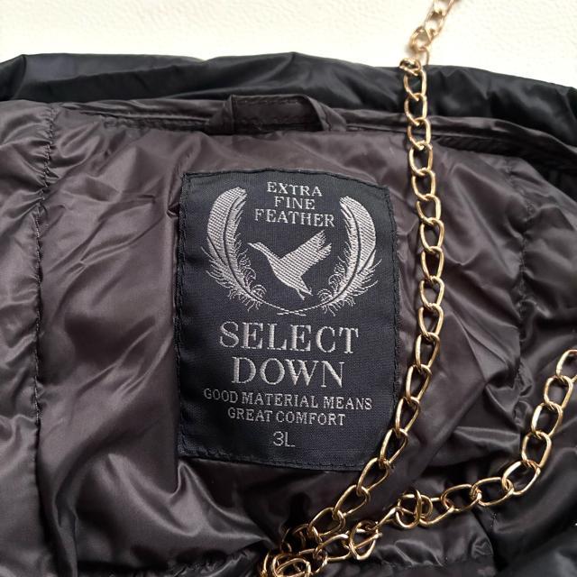 ◆美品◆大きいサイズ◆エクストラファインフェザー◆ロングダウン◆5L程度◆ < 女性ファッション ◆美品◆大きいサイズ◆エクストラファインフェザー◆ロングダウン◆5L程度◆ < 女性ファッションの