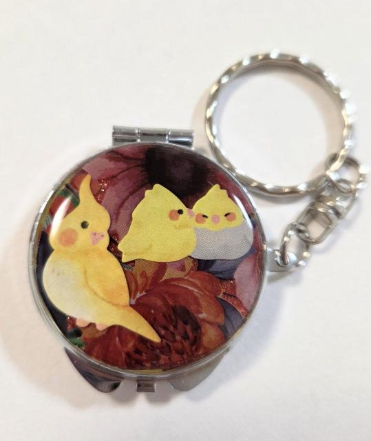 オカメインコ手鏡☆かわいい手鏡 ハンドメイド インコ インコグッズ インコアクセサリー オカメインコ 手鏡 < 女性ファッション オカメインコ手鏡☆かわいい手鏡 ハンドメイド インコ インコグッズ インコアクセサリー オカメインコ 手鏡 < 女性ファッションの