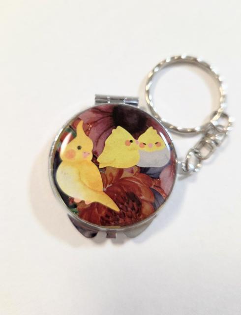 オカメインコ手鏡☆かわいい手鏡 ハンドメイド インコ インコグッズ インコアクセサリー オカメインコ 手鏡 < 女性ファッション オカメインコ手鏡☆かわいい手鏡 ハンドメイド インコ インコグッズ インコアクセサリー オカメインコ 手鏡 < 女性ファッションの