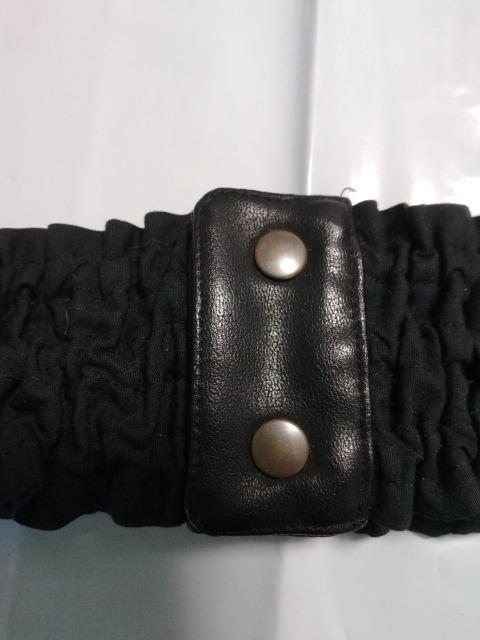 黒シャーリングベルトSサイズ未使用 < 女性ファッション 黒シャーリングベルトSサイズ未使用 < 女性ファッションの