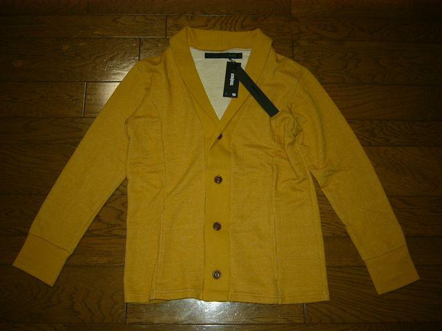 新品SCHLUSSELシュリセルショールカラーカーディガン3スエット < ブランド  新品SCHLUSSELシュリセルショールカラーカーディガン3スエット  < ブランドの