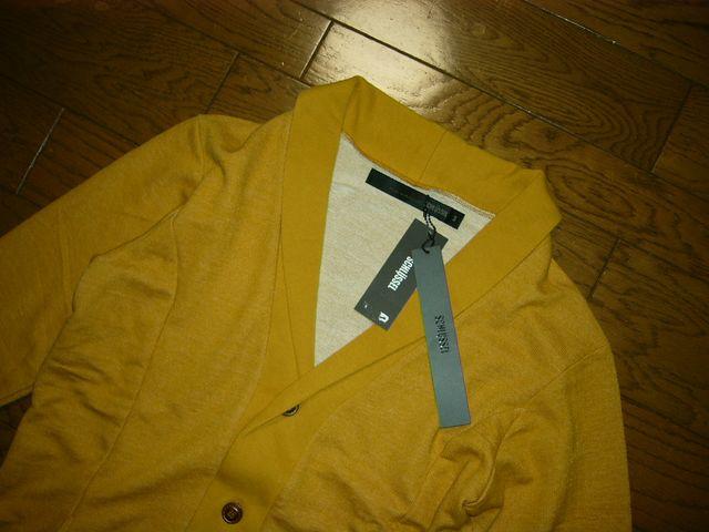 新品SCHLUSSELシュリセルショールカラーカーディガン3スエット < ブランド  新品SCHLUSSELシュリセルショールカラーカーディガン3スエット < ブランドの