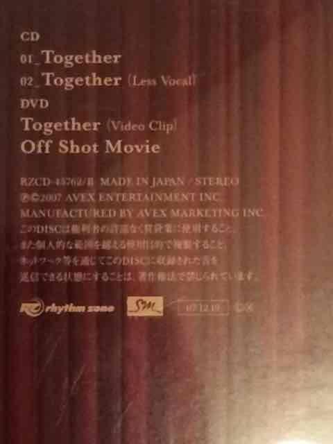 !A!_N/Together/CD{DVDi!  ^gObY 
