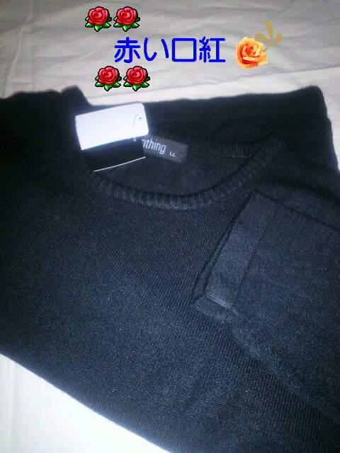 LL〜・大きいsizeプレーン丸襟セーター黒 < 女性ファッション  LL〜・大きいsizeプレーン丸襟セーター黒 < 女性ファッションの