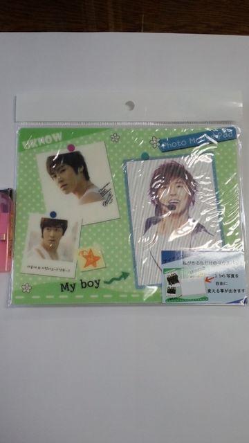 新品未開封♪東方神起ユノ☆マウスパット < タレントグッズ  新品未開封♪東方神起ユノ☆マウスパット  < タレントグッズの