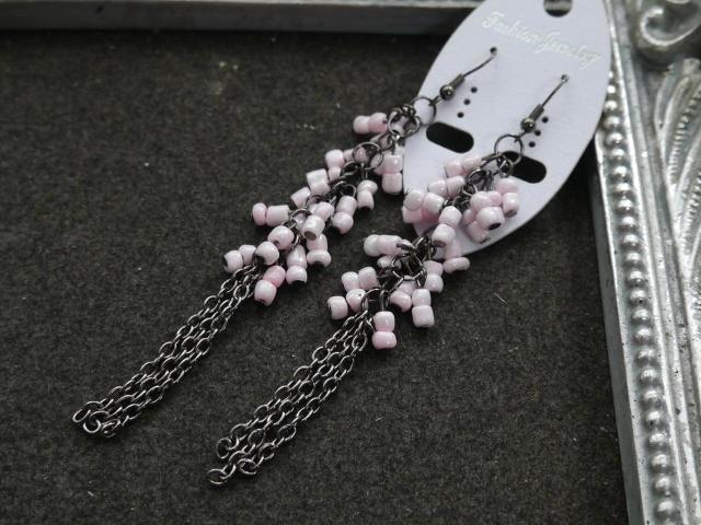 新品アンティーク調レトロなタッセルビーズピアス < 女性アクセサリー/時計 新品アンティーク調レトロなタッセルビーズピアス < 女性アクセサリー/時計の