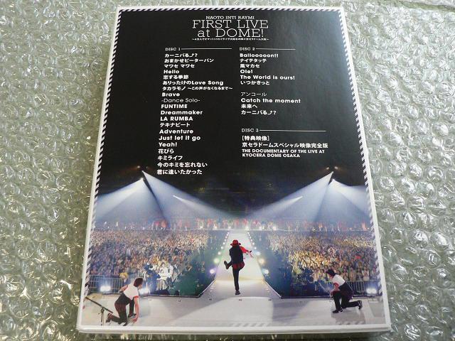 初回限定盤【3枚組DVD】ナオト・インティライミ/初ドーム公演~4万人でオマットゥリ!!イヴイヴ大阪冬の陣 @ 京セラドーム大阪〜 < タレントグッズ  初回限定盤【3枚組DVD】ナオト・インティライミ/初ドーム公演~4万人でオマットゥリ!!イヴイヴ大阪冬の陣 @ 京セラドーム大阪〜 < タレントグッズの