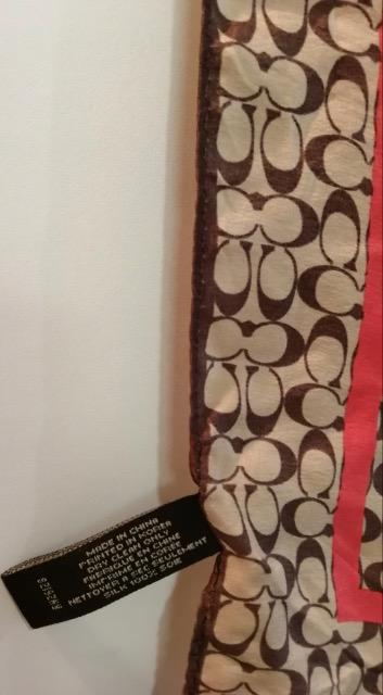 特価★正規品未使用に近いコーチCOACHスカーフ大版スタイリッシュ高級素敵大活躍品薄フォーマル早いもの勝ち品薄出回っていない通勤 < ブランド  特価★正規品未使用に近いコーチCOACHスカーフ大版スタイリッシュ高級素敵大活躍品薄フォーマル早いもの勝ち品薄出回っていない通勤 < ブランドの