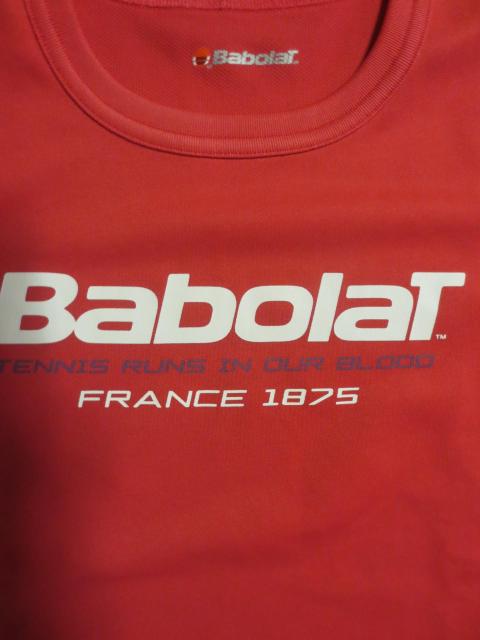 Babolat バボラ ポリエステル 半袖 Tシャツ M 潟fサント < レジャー/スポーツ Babolat バボラ ポリエステル 半袖 Tシャツ M 潟fサント < レジャー/スポーツの