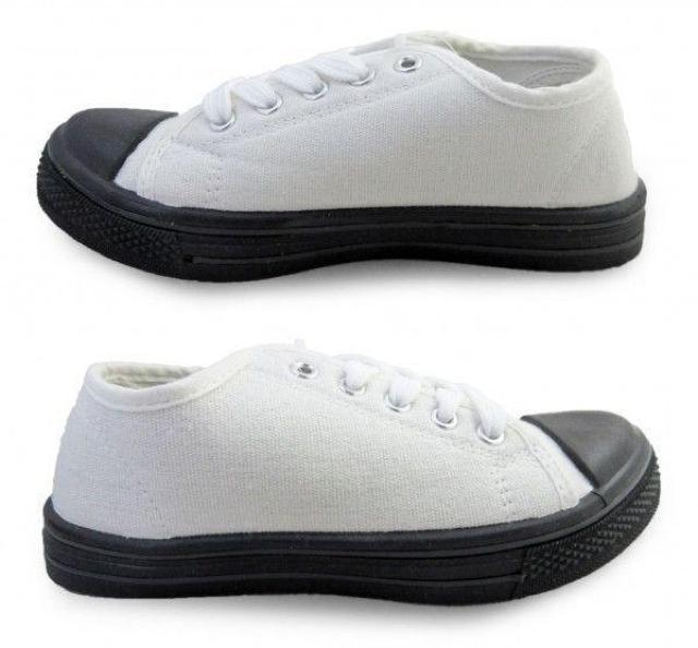 1円~CC210新品AAAローカット/レースアップスニーカー16a白×黒 < キッズ/ベビー  1円~CC210新品AAAローカット/レースアップスニーカー16a白×黒 < キッズ/ベビーの