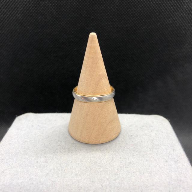 即決 Aquascutum アクアスキュータム K18 Pt900 リング 指輪 < ブランド  即決 Aquascutum アクアスキュータム K18 Pt900 リング 指輪  < ブランドの