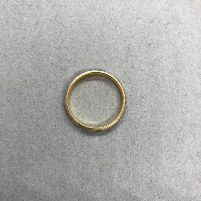 即決 Aquascutum アクアスキュータム K18 Pt900 リング 指輪 < ブランド  即決 Aquascutum アクアスキュータム K18 Pt900 リング 指輪 < ブランドの