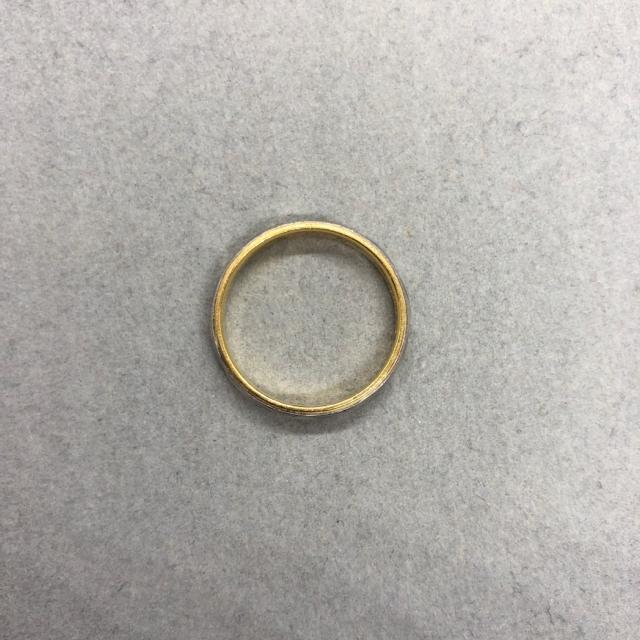 即決 Aquascutum アクアスキュータム K18 Pt900 リング 指輪 < ブランド  即決 Aquascutum アクアスキュータム K18 Pt900 リング 指輪 < ブランドの