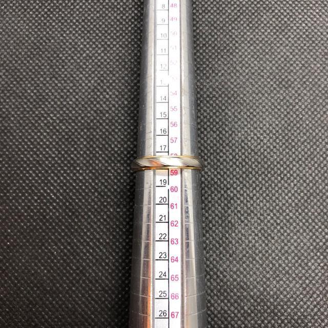 即決 Aquascutum アクアスキュータム K18 Pt900 リング 指輪 < ブランド  即決 Aquascutum アクアスキュータム K18 Pt900 リング 指輪 < ブランドの