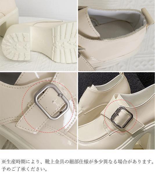 送料無料 新品 厚底ローファーレディース太ヒールパンプス < 女性ファッション  送料無料 新品 厚底ローファーレディース太ヒールパンプス < 女性ファッションの