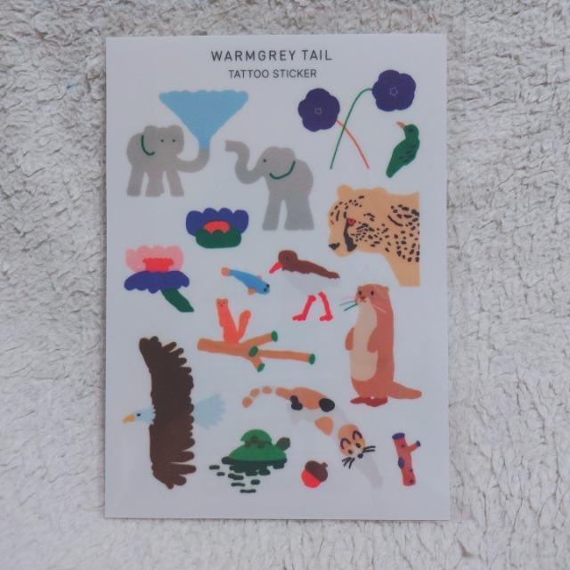 WARMGREYTAIL タトゥーステッカー < 香水/コスメ/ネイル  WARMGREYTAIL タトゥーステッカー  < 香水/コスメ/ネイルの