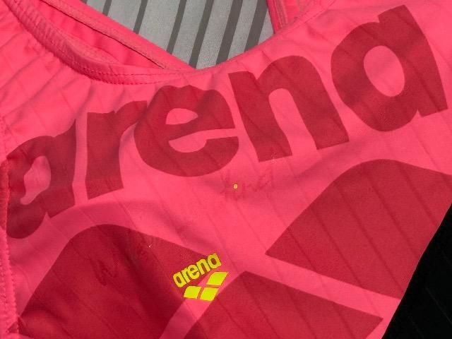 イベントで使用しました★ピンクとブラックの切り替えデザイン★arenaハイレグTバック競泳水着★9Mサイズ < 女性ファッション イベントで使用しました★ピンクとブラックの切り替えデザイン★arenaハイレグTバック競泳水着★9Mサイズ < 女性ファッションの