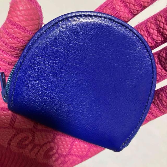 【HANAE MORI / ハナエモリ】 レザー / コインケース / 青 < ブランド 【HANAE MORI / ハナエモリ】 レザー / コインケース / 青 < ブランドの