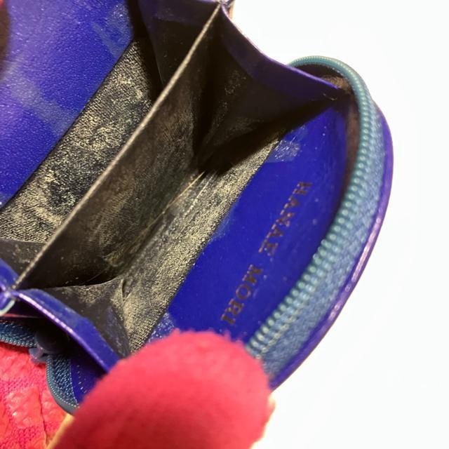 【HANAE MORI / ハナエモリ】 レザー / コインケース / 青 < ブランド 【HANAE MORI / ハナエモリ】 レザー / コインケース / 青 < ブランドの